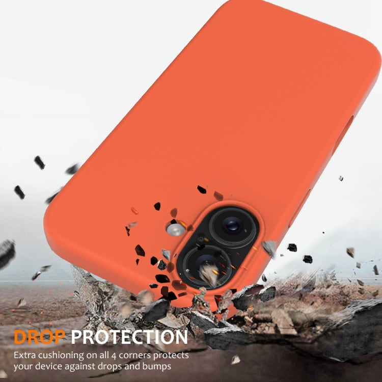 For iPhone 16 Shockproof Silicone Magsafe Phone Case