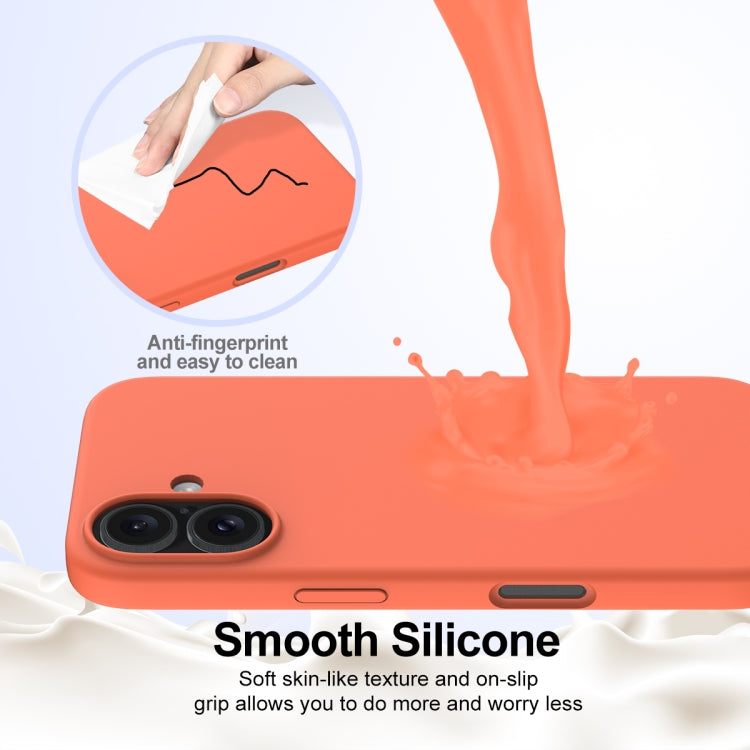 For iPhone 16 Shockproof Silicone Magsafe Phone Case