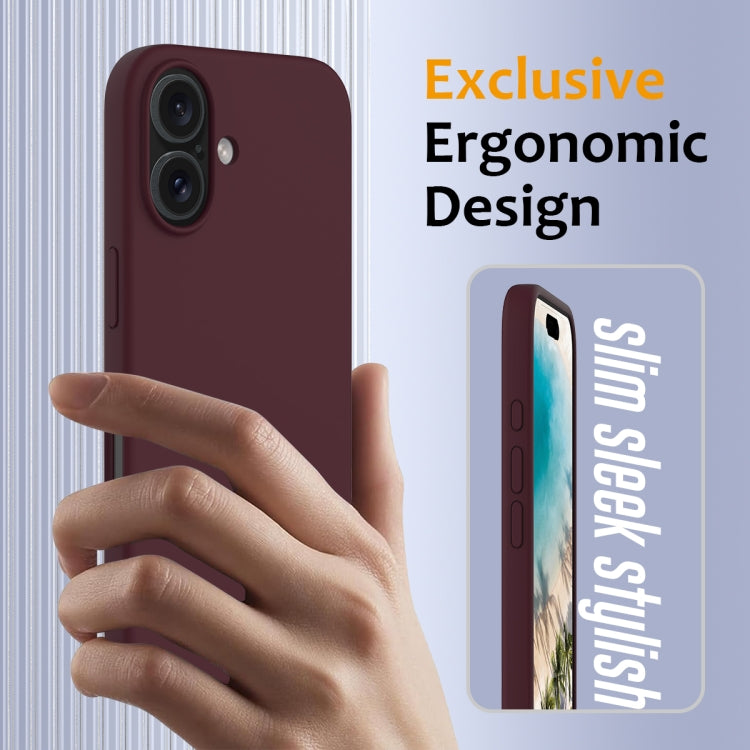 For iPhone 16 Shockproof Silicone Magsafe Phone Case