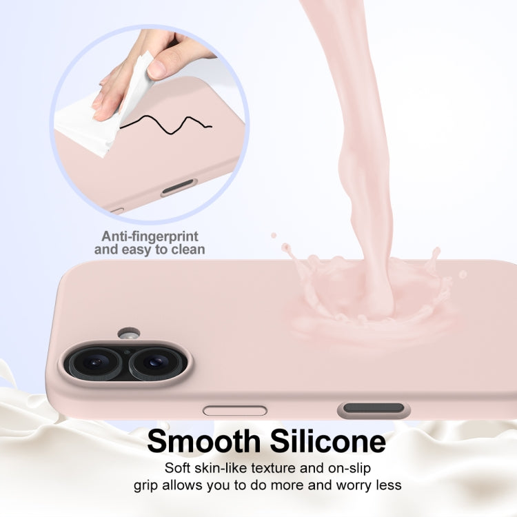 For iPhone 16 Shockproof Silicone Magsafe Phone Case