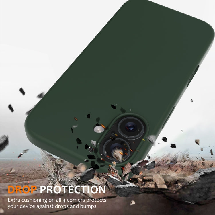 For iPhone 16 Shockproof Silicone Magsafe Phone Case