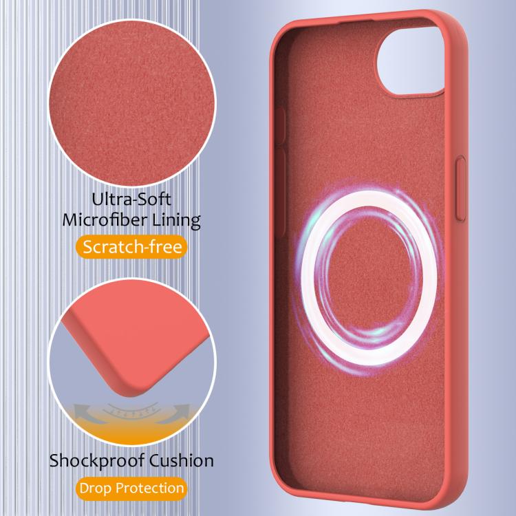 For iPhone 17e / 16e Shockproof Silicone Magsafe Phone Case