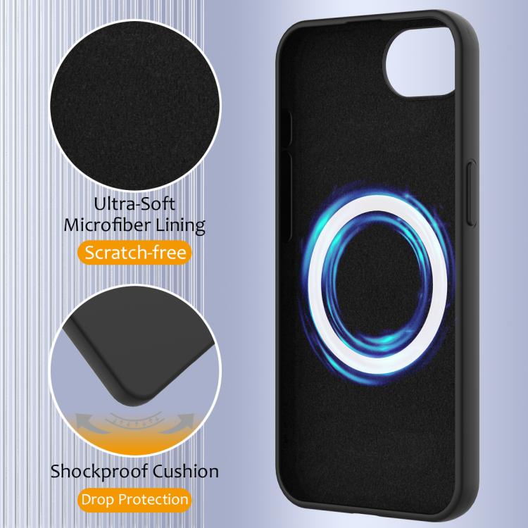 For iPhone 17e / 16e Shockproof Silicone Magsafe Phone Case