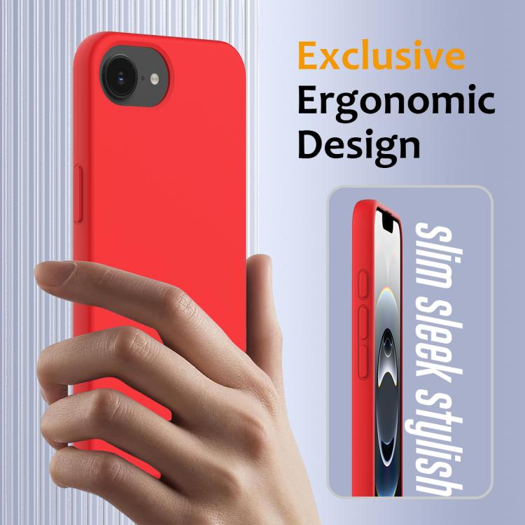 For iPhone 17e / 16e Shockproof Silicone Magsafe Phone Case