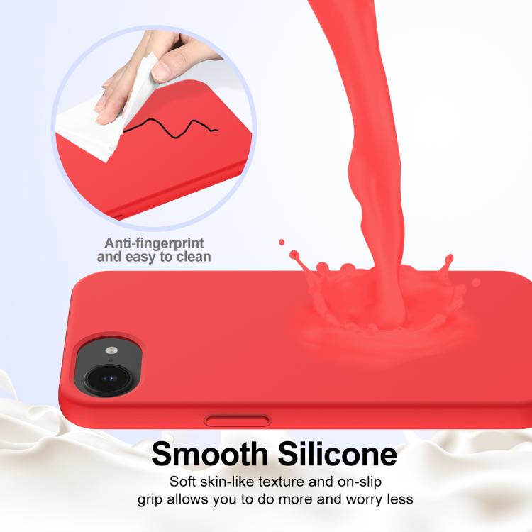 For iPhone 17e / 16e Shockproof Silicone Magsafe Phone Case