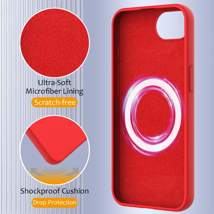 For iPhone 17e / 16e Shockproof Silicone Magsafe Phone Case