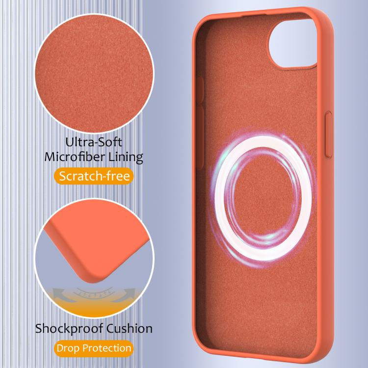 For iPhone 17e / 16e Shockproof Silicone Magsafe Phone Case