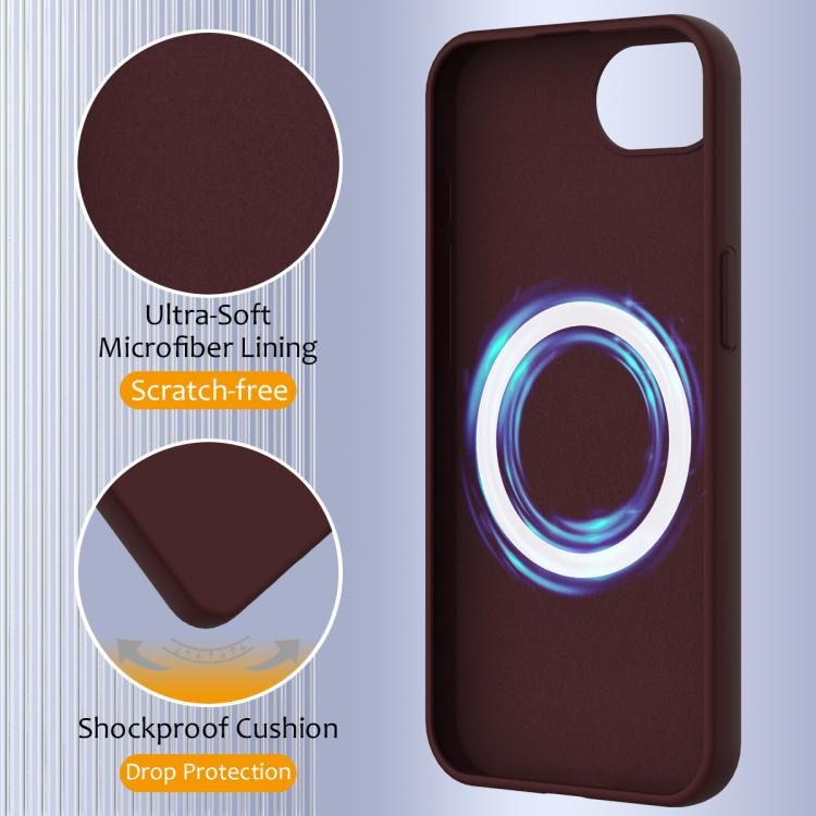 For iPhone 17e / 16e Shockproof Silicone Magsafe Phone Case