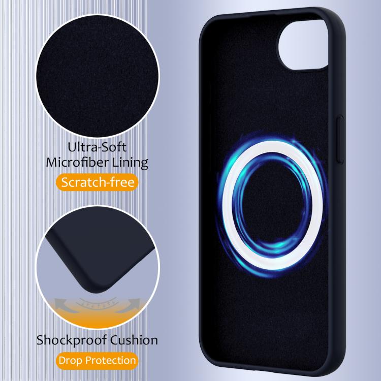 For iPhone 17e / 16e Shockproof Silicone Magsafe Phone Case