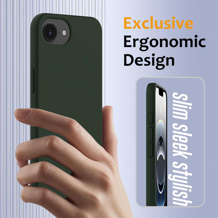 For iPhone 17e / 16e Shockproof Silicone Magsafe Phone Case