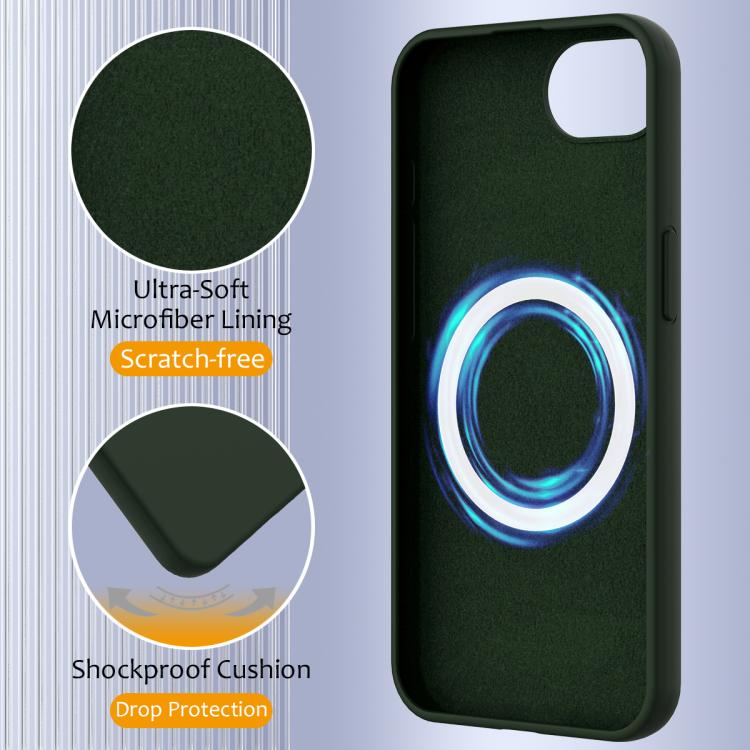 For iPhone 17e / 16e Shockproof Silicone Magsafe Phone Case