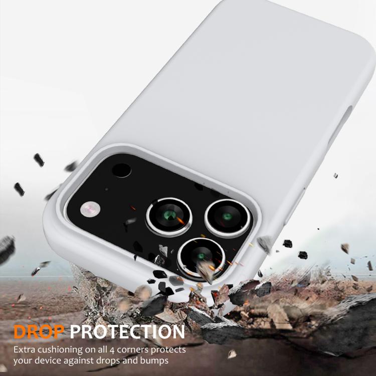 For iPhone 17 Pro Shockproof Silicone Magsafe Phone Case