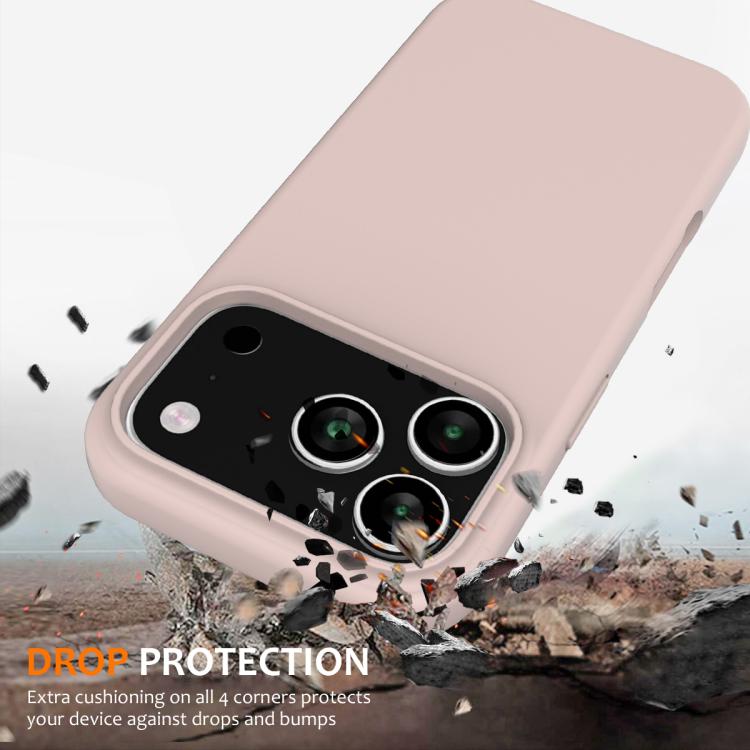 For iPhone 17 Pro Shockproof Silicone Magsafe Phone Case