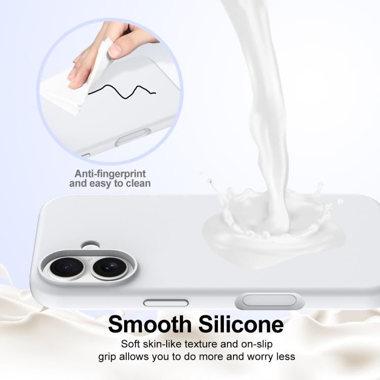 For iPhone 17 Shockproof Silicone Magsafe Phone Case
