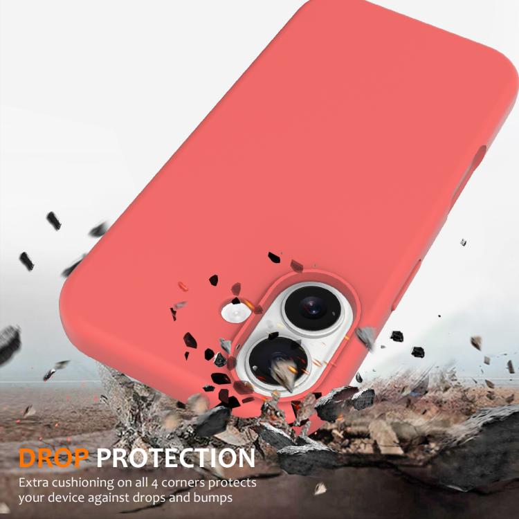 For iPhone 17 Shockproof Silicone Magsafe Phone Case