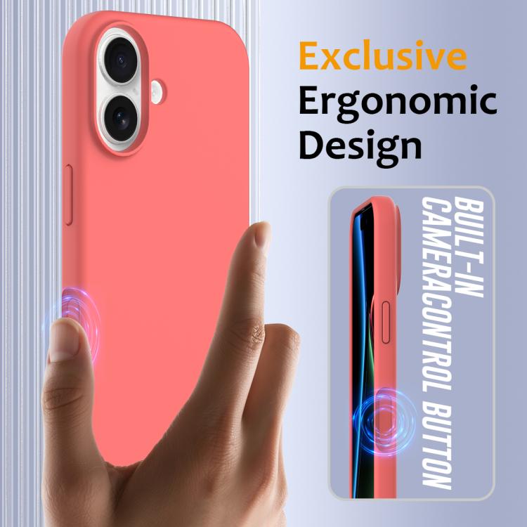 For iPhone 17 Shockproof Silicone Magsafe Phone Case