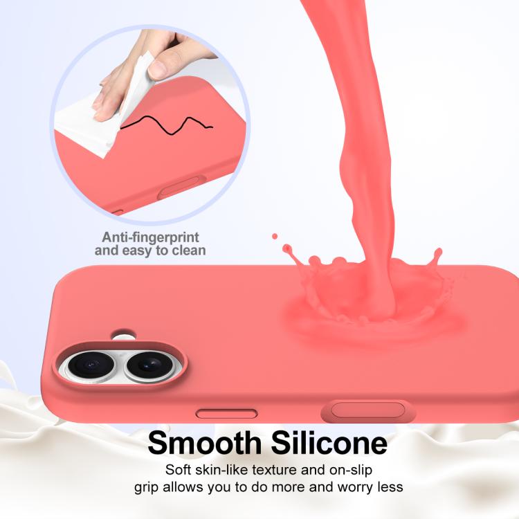 For iPhone 17 Shockproof Silicone Magsafe Phone Case