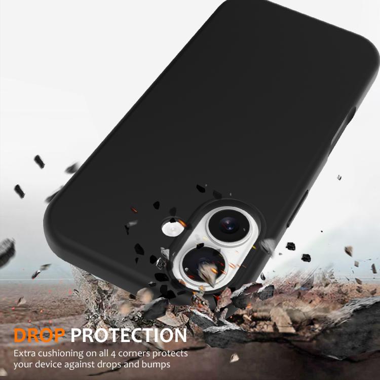 For iPhone 17 Shockproof Silicone Magsafe Phone Case