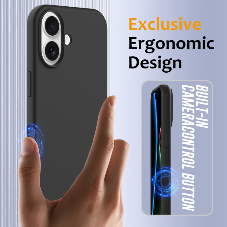 For iPhone 17 Shockproof Silicone Magsafe Phone Case