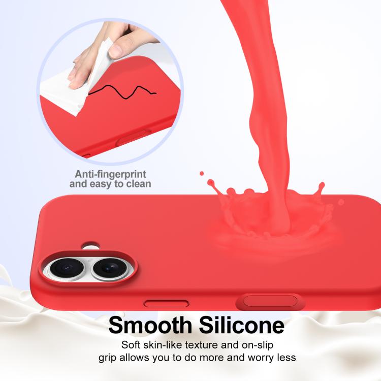 For iPhone 17 Shockproof Silicone Magsafe Phone Case
