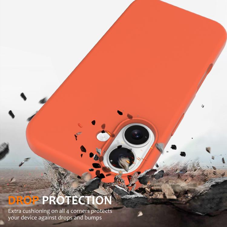 For iPhone 17 Shockproof Silicone Magsafe Phone Case