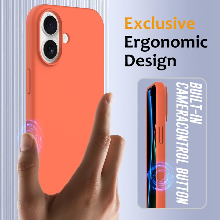 For iPhone 17 Shockproof Silicone Magsafe Phone Case