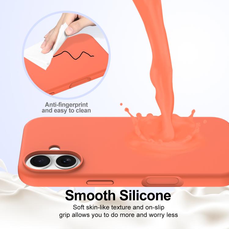 For iPhone 17 Shockproof Silicone Magsafe Phone Case