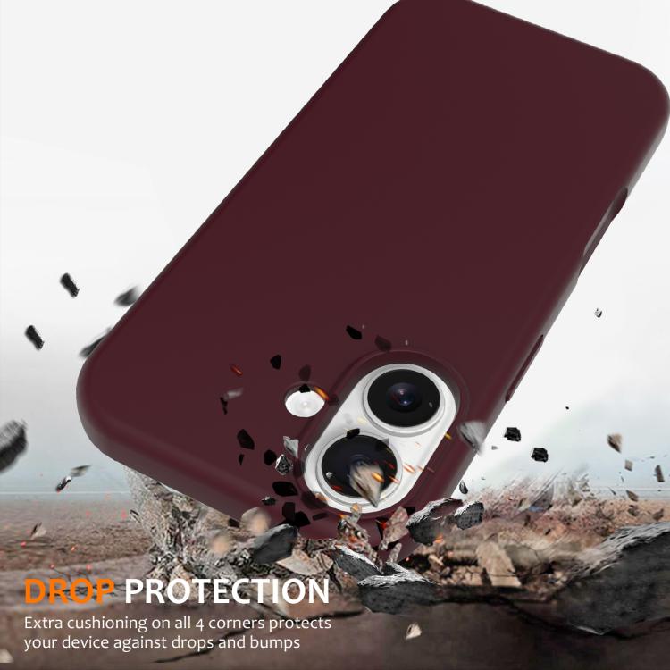 For iPhone 17 Shockproof Silicone Magsafe Phone Case