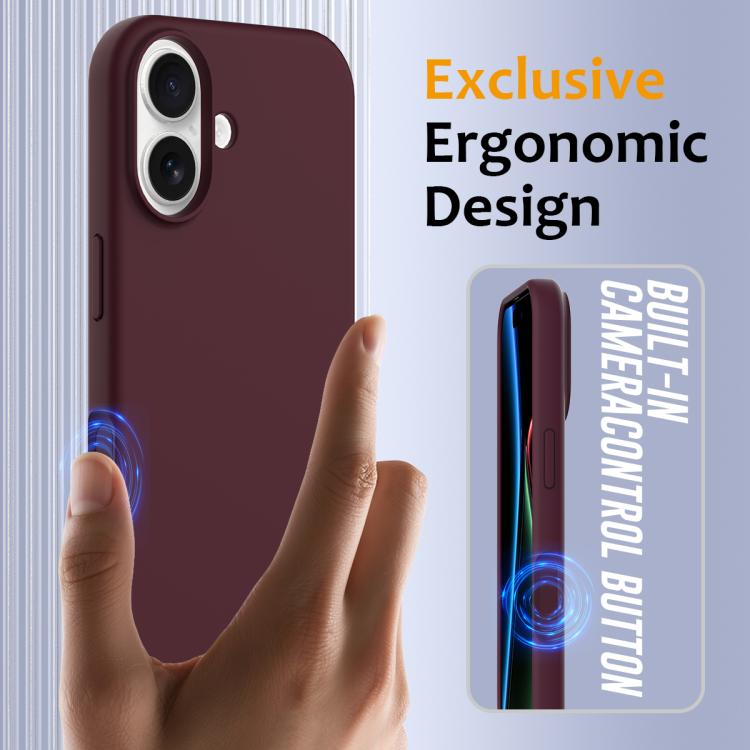 For iPhone 17 Shockproof Silicone Magsafe Phone Case