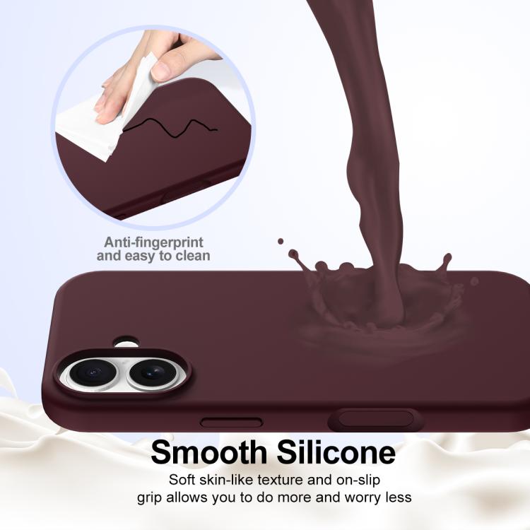 For iPhone 17 Shockproof Silicone Magsafe Phone Case