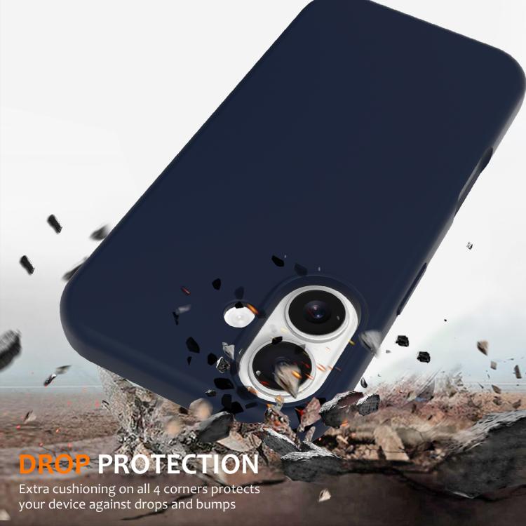 For iPhone 17 Shockproof Silicone Magsafe Phone Case