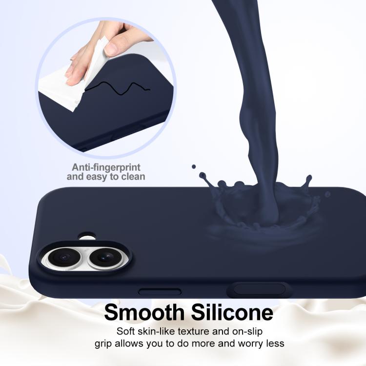 For iPhone 17 Shockproof Silicone Magsafe Phone Case