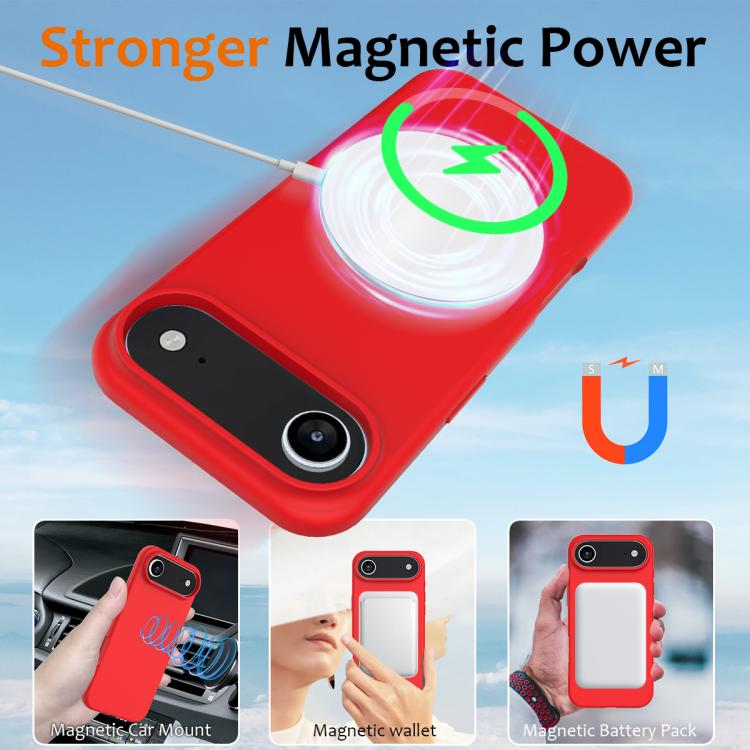 For iPhone Air Shockproof Silicone Magsafe Phone Case