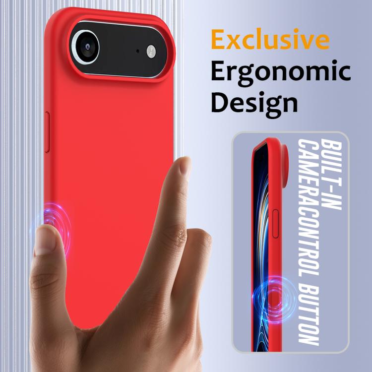 For iPhone Air Shockproof Silicone Magsafe Phone Case