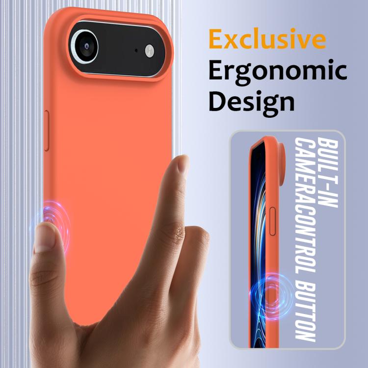For iPhone Air Shockproof Silicone Magsafe Phone Case