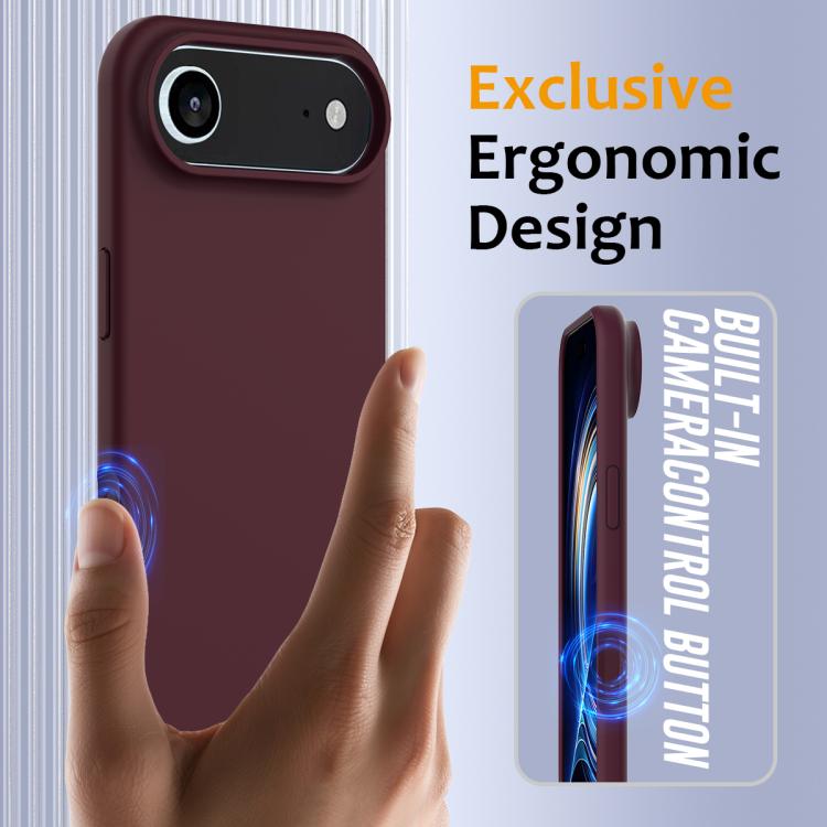 For iPhone Air Shockproof Silicone Magsafe Phone Case