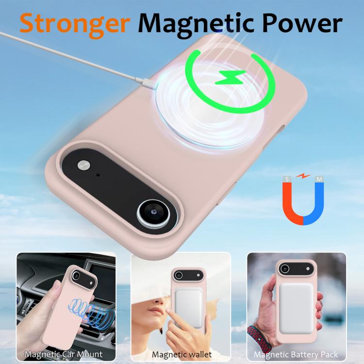 For iPhone Air Shockproof Silicone Magsafe Phone Case