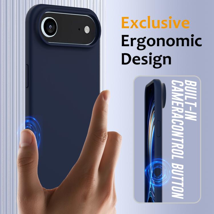 For iPhone Air Shockproof Silicone Magsafe Phone Case