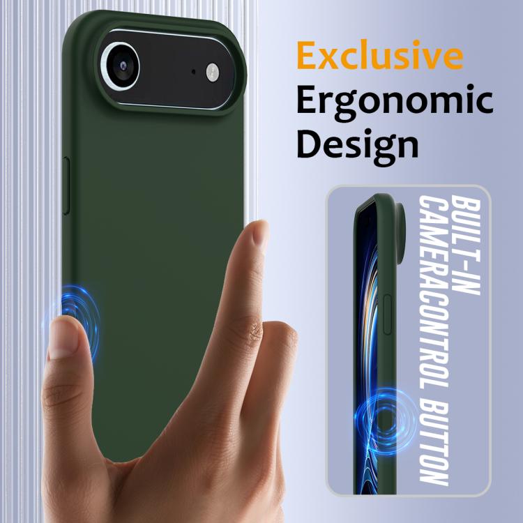 For iPhone Air Shockproof Silicone Magsafe Phone Case