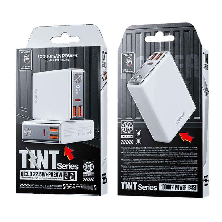 WK WP-27 22.5W 10000mAh Super Fast Charging Power Bank
