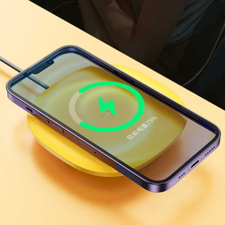 WK WP-U165 15W Desktop Wireless Charger(Yellow)