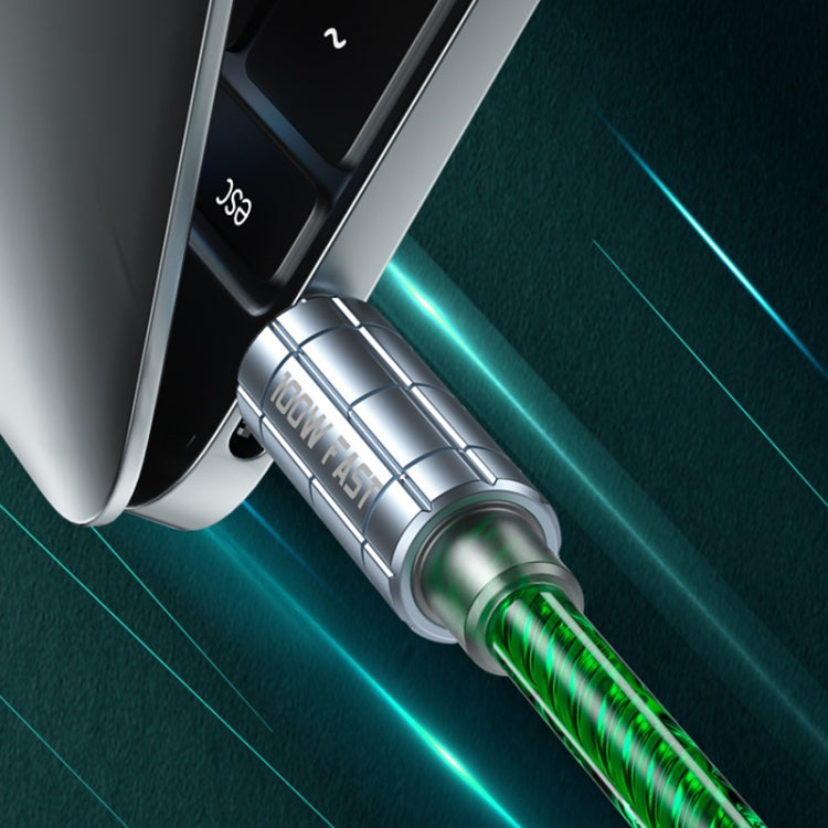 WK WDC-203a 6A USB to USB-C/Type-C Data Cable, Length: 1m