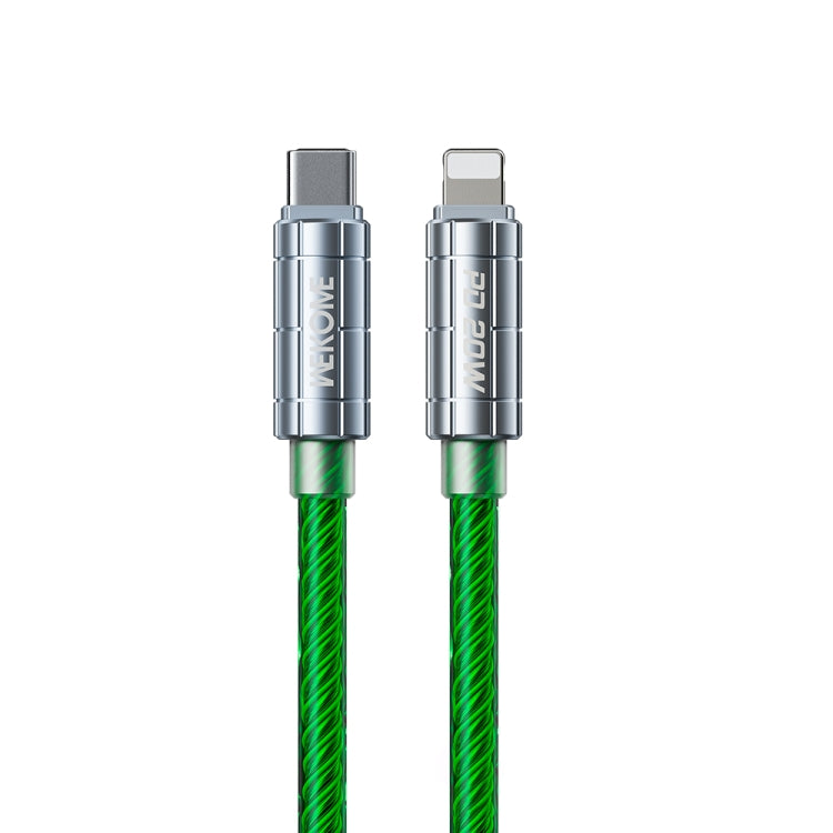 WK WDC-205 PD 20W USB-C/Type-C to 8 Pin Super Fast Charge Data Cable, Length: 1m