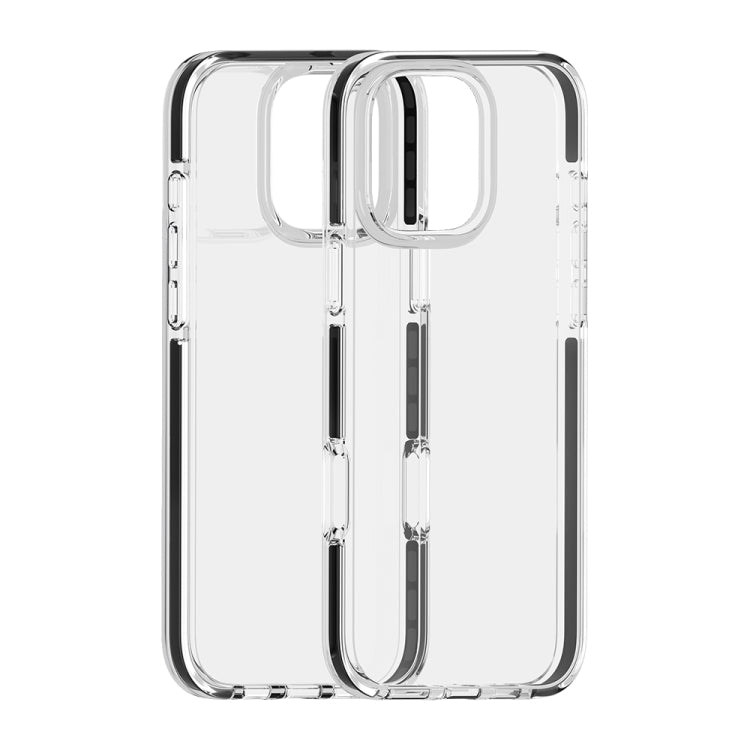For iPhone 16 Pro Max Two-color Shockproof High Transparency TPU Phone Case