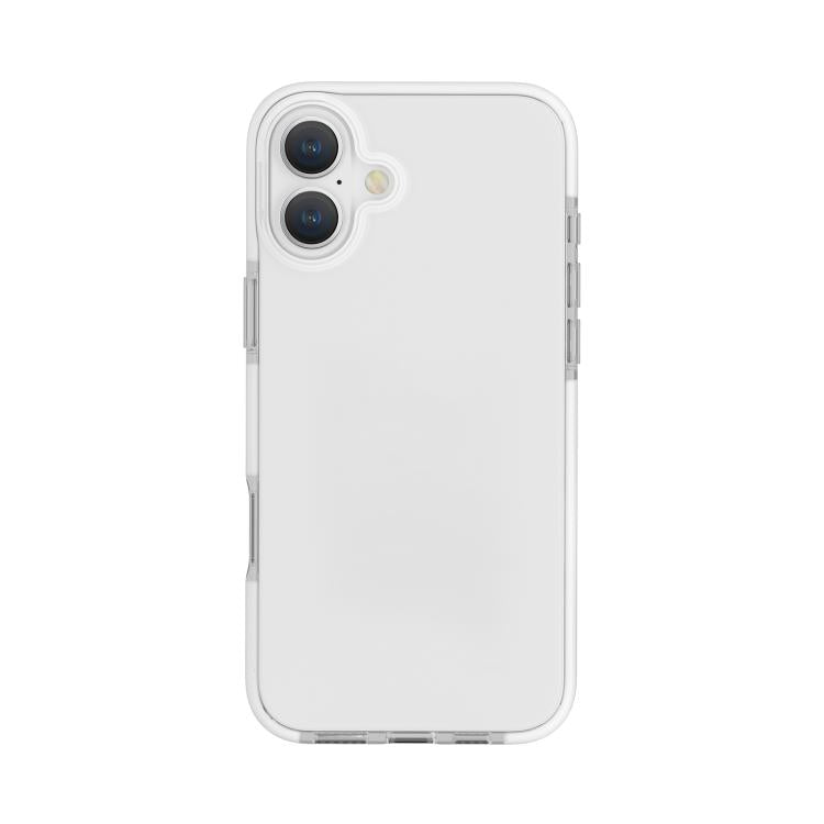 For iPhone 17 Two-color Shockproof High Transparency TPU Phone Case