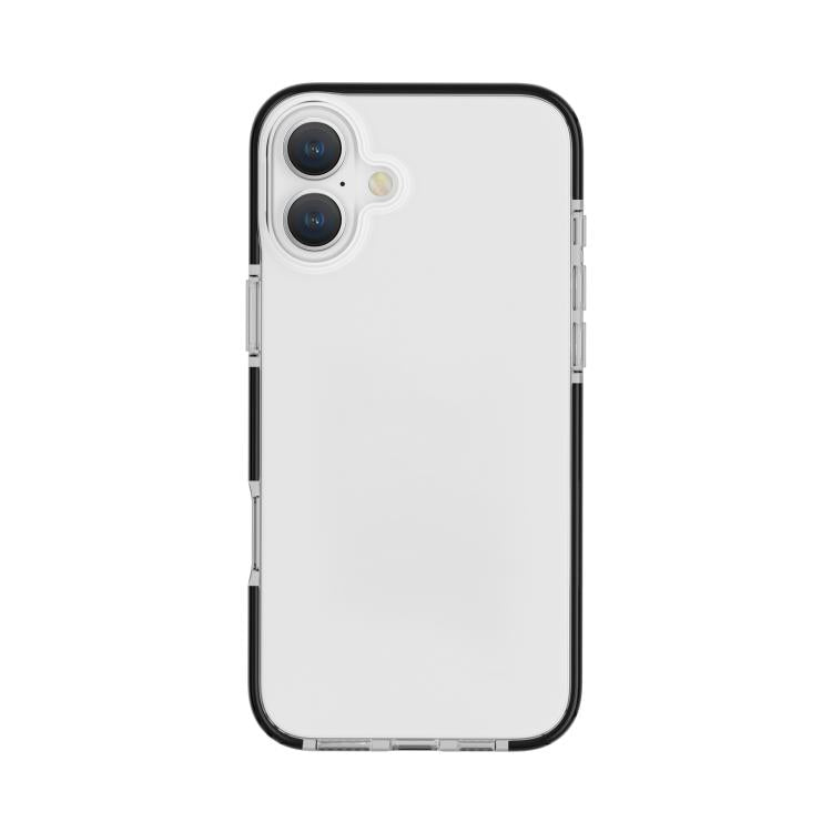 For iPhone 17 Two-color Shockproof High Transparency TPU Phone Case