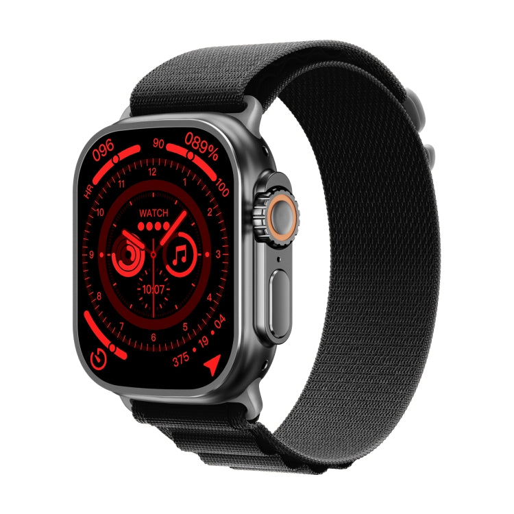 WS-E9 Ultra 2.2 inch IP67 Waterproof Loop Nylon Band Smart Watch, Support Heart Rate / NFC