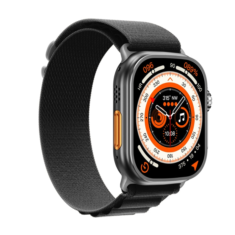 WS-E9 Ultra 2.2 inch IP67 Waterproof Loop Nylon Band Smart Watch, Support Heart Rate / NFC