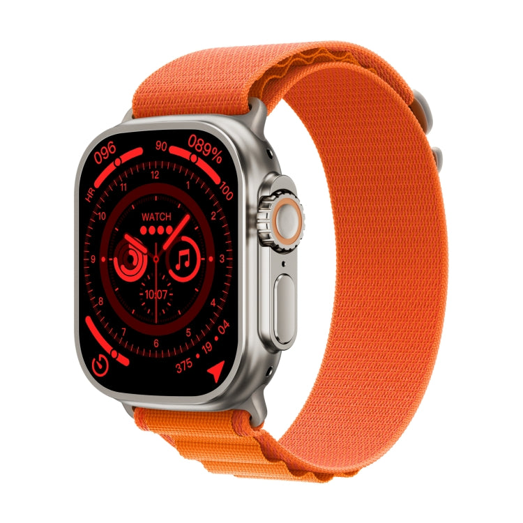 WS-E9 Ultra 2.2 inch IP67 Waterproof Loop Nylon Band Smart Watch, Support Heart Rate / NFC