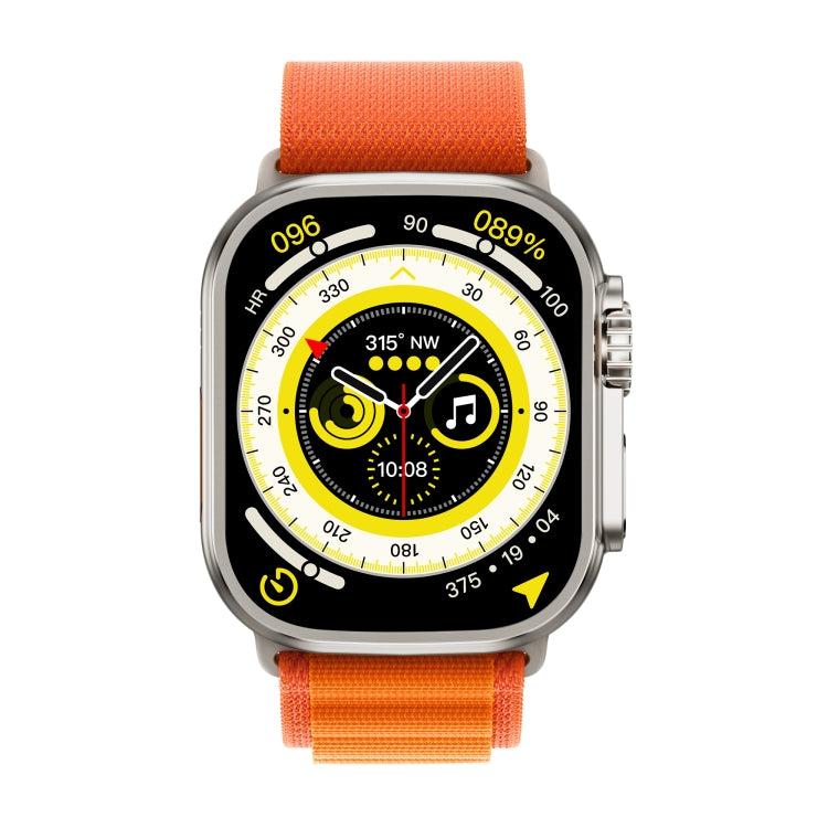 WS-E9 Ultra 2.2 inch IP67 Waterproof Loop Nylon Band Smart Watch, Support Heart Rate / NFC